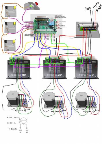 Электроника самодельного ЧПУ станка
